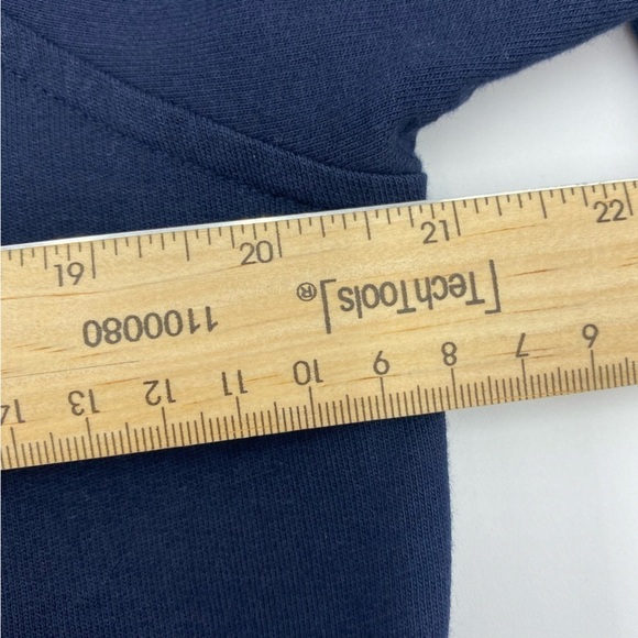 J. Jill Fit Ombré-Stitched Tunic Sweatshirt Medium with Pockets - Picture 8 of 11
